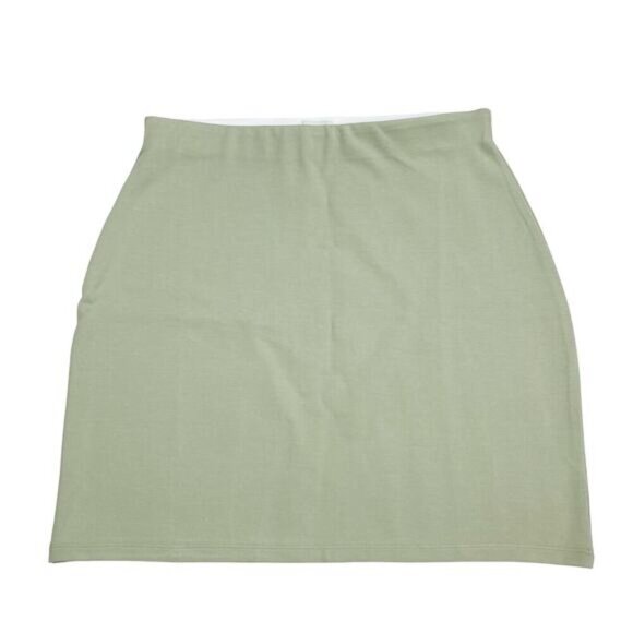 SUNDAY BEST Aritzia Nora High Rise A-Line Mini Skirt Sz Medium - Picture 2 of 5
